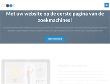 Tablet Screenshot of cheek.nl